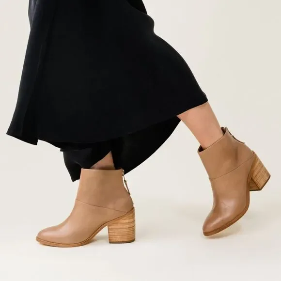 Nisolo Dari Boot 2.0 Tan Leather Booties 7